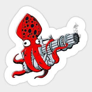 Dont mess with this Squid Sticker